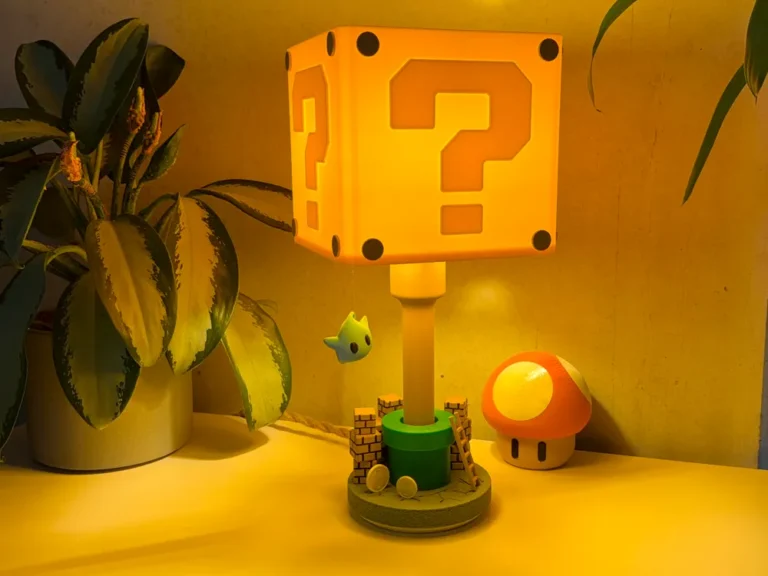Luminária Geek – Mario